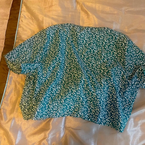 Floral Tie Top - Picture 2 of 3